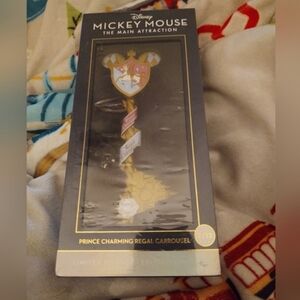 Mickey Mouse Main Attraction Keys Prince Charming Carrousel NIB NEVER OPENED